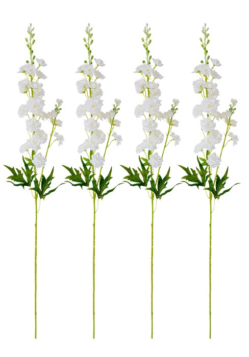 ple Delphinium Artificial Flower Long Stem Fake Larks Faux gallery