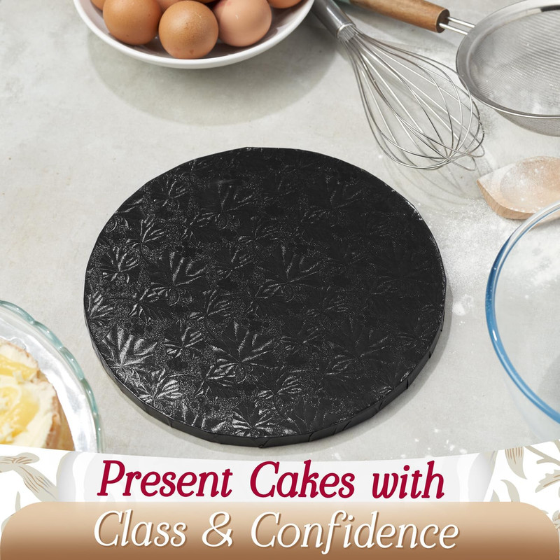 round Cake Boards - Sturdy 1/2 Inch Thick Cake Drums - 14 Inch Professional Base gallery