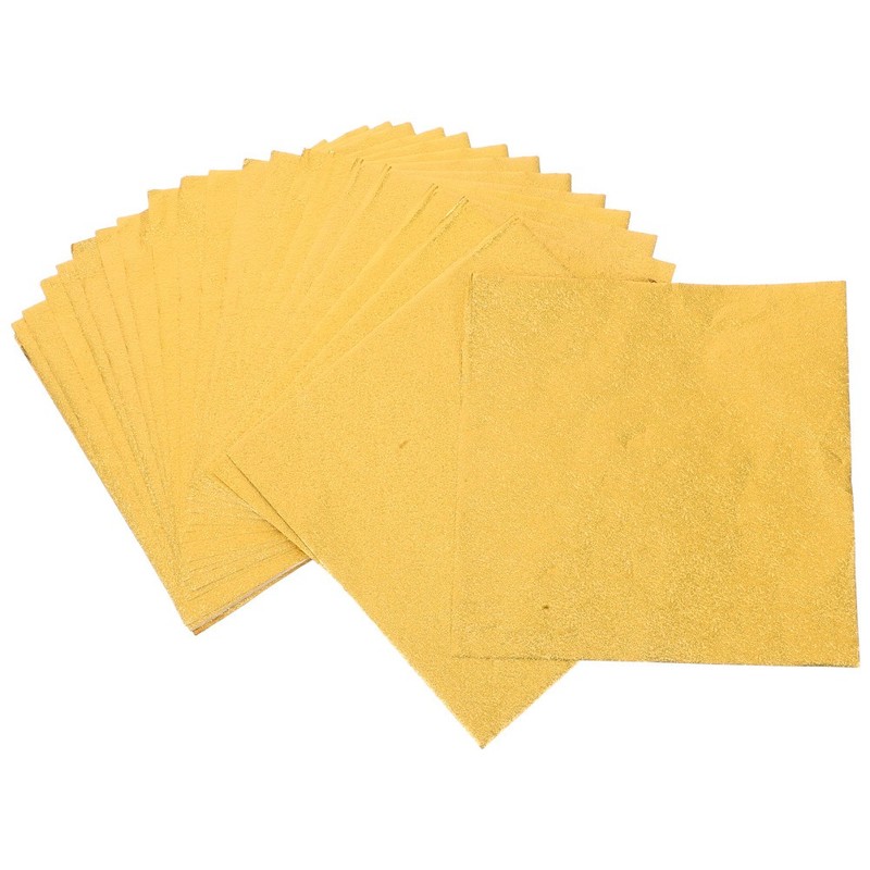 100 Pcs Gold Foil Sheets Chocolate Wrapping Paper Candy Tin Wrappers gallery