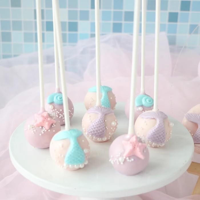 16 Cavity Mermaid Tails Silicone Moldss for Chocolate, Fondant, Mermaid Mold gallery