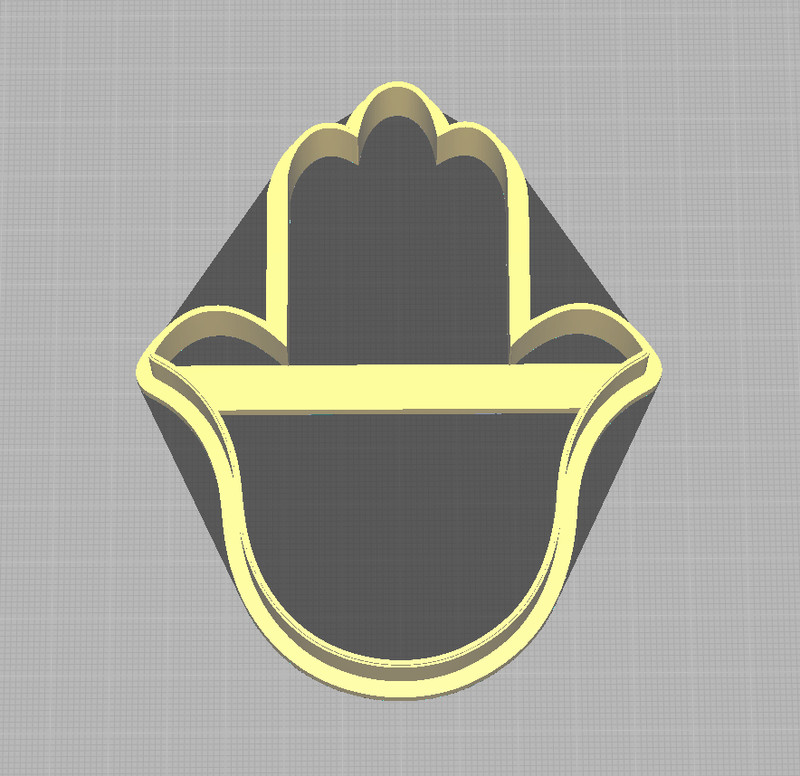 Hamsa Hand Shaped Cookie Cutter