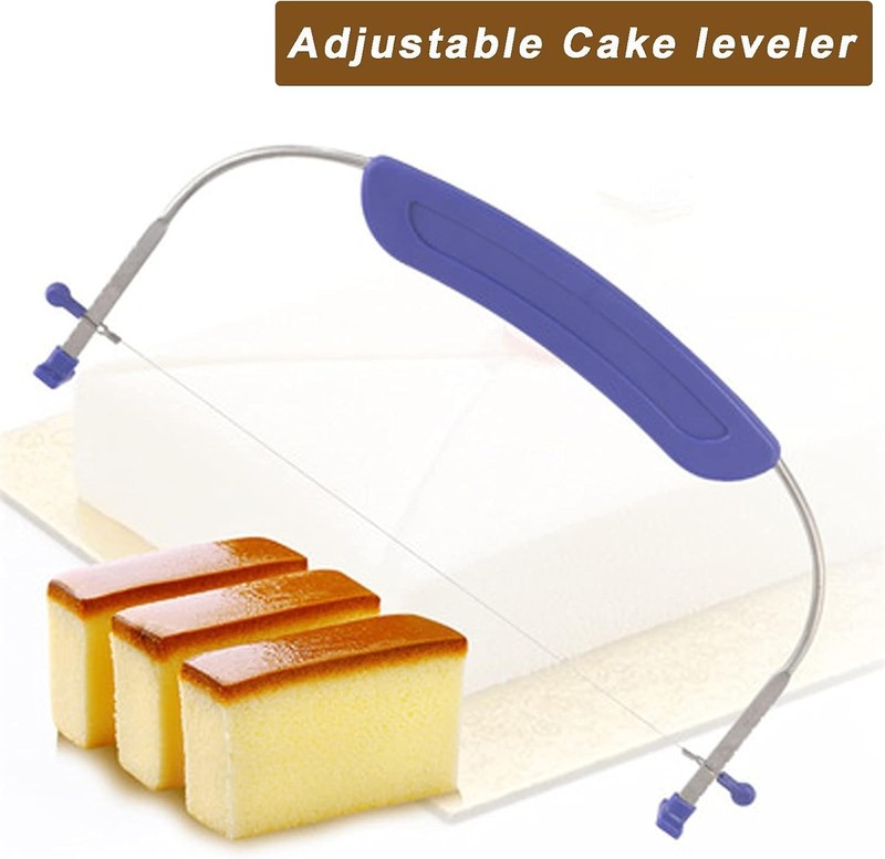 Ultimate Cake Leveler - Adjustable Cutter for Professional Baking & Easy Cleanup gallery