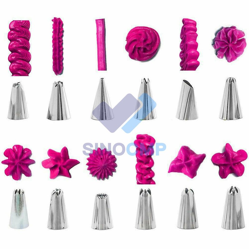 83X Cake Decorating Kit Piping Tips Set Cupcake Baking Tools DIY Decoration gallery