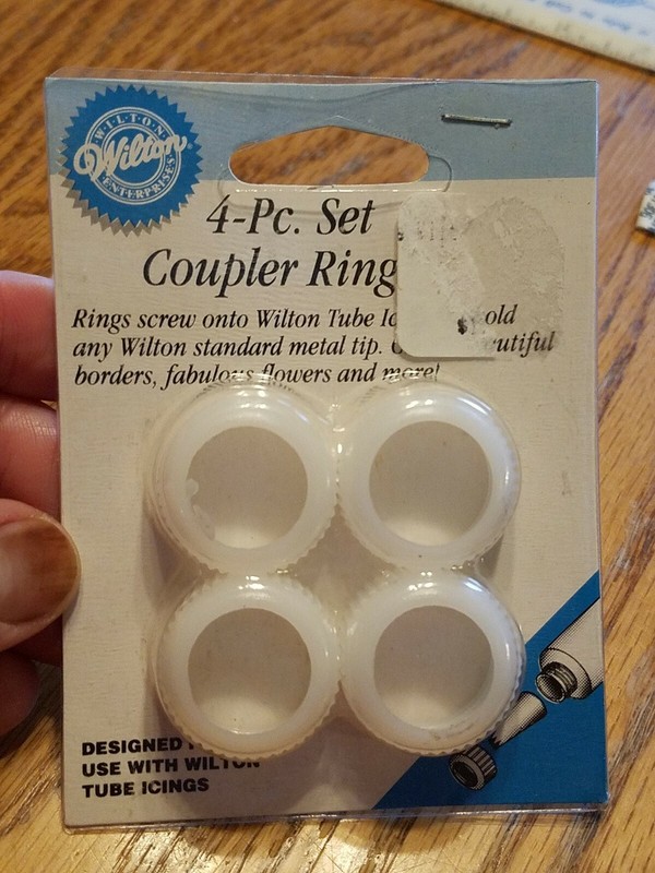 Wilton Coupler Rings 4 Count Package New
