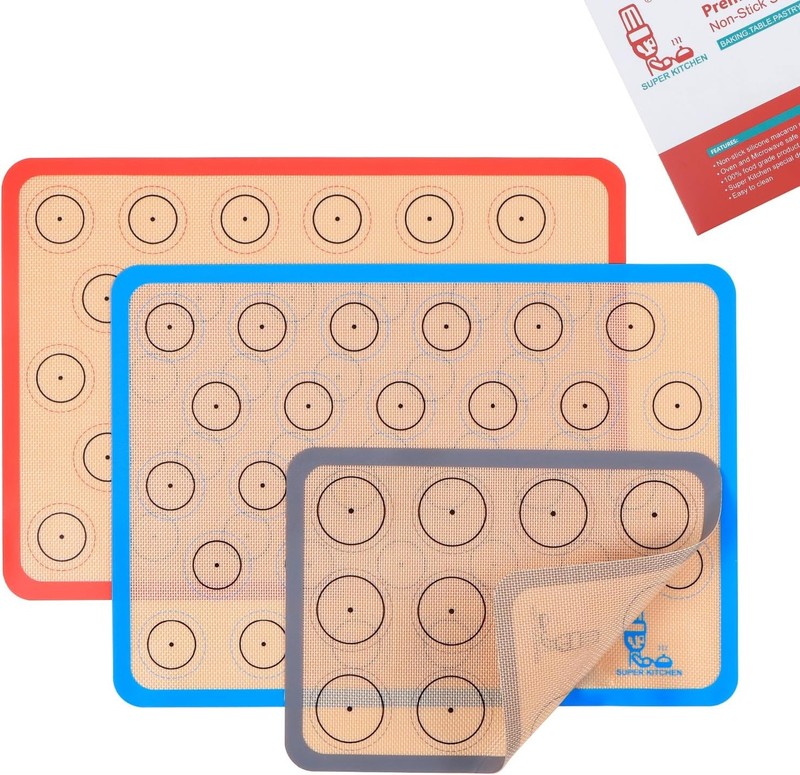 Silicone Baking Mat aron -, Non Sti Silicon Cookie Oven Liner For