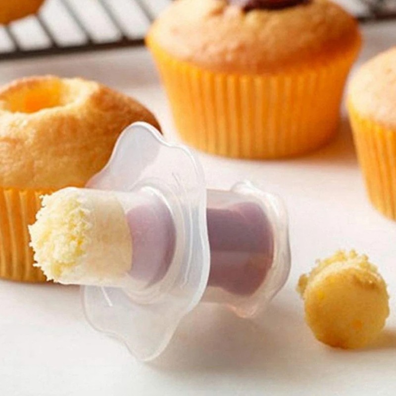 Utensilios de cocina para repostería: descorazonador de cupcakes y muffins, cort gallery
