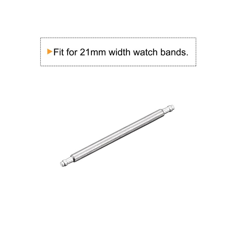 21mm Watch Strap Pin 1.3mm Dia Stainless Steel Single Flanged 200pcs gallery