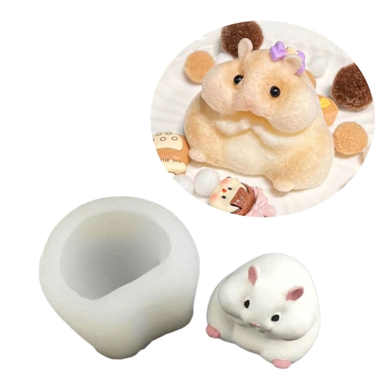 Baking Molds Hamster Silicones Molds for Making Fondant Decorations, Mousses gallery