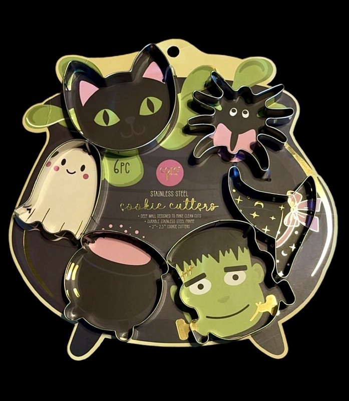 Holiday Halloween Core Kitchen 6-Piece Cookie Cutter Set
