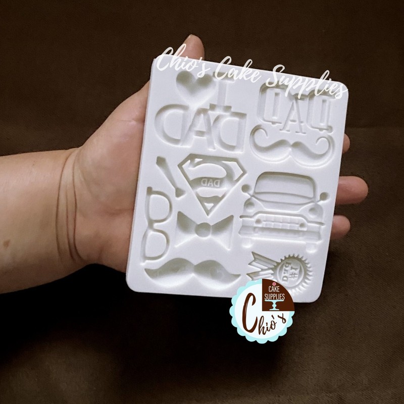 Super Dad, I love DAD / Father's Day Silicone Mold gallery