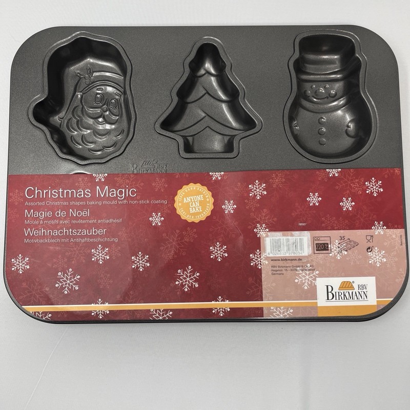 RBV Birkmann Christmas Magic Making Mold Non-Stick Never Used