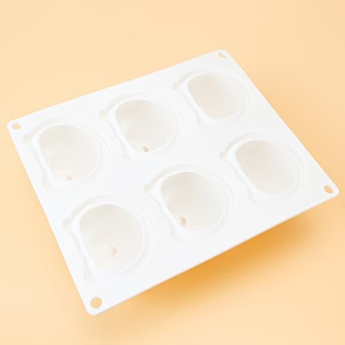 Little Hamster Silicone Mold 6 Cavity 3D Cake Bakings Tool for Dessert Mousse gallery