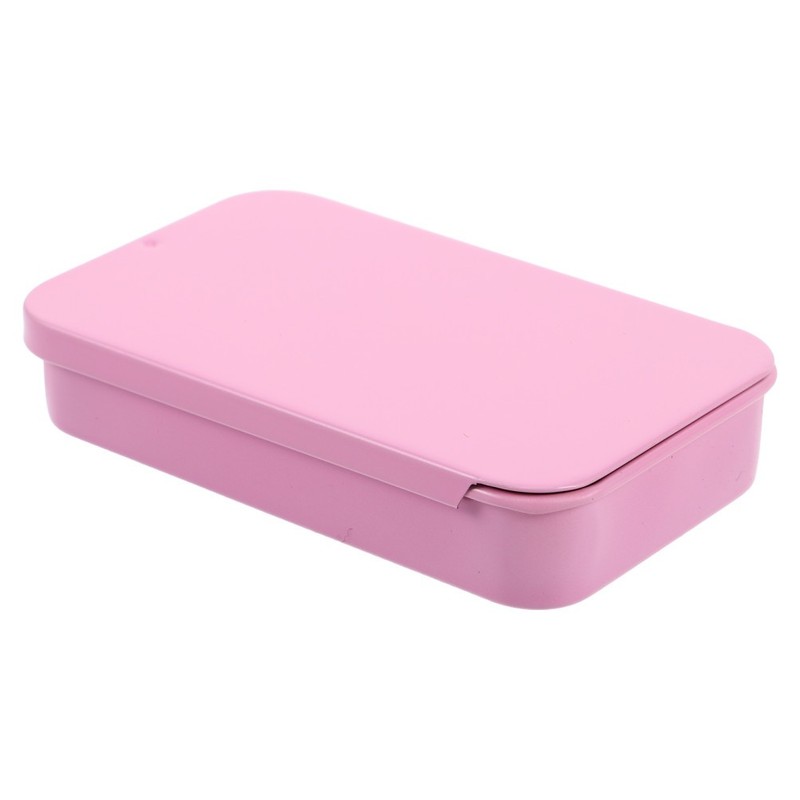 Tin Candy Box Mini Tins with Lids Rectangular Boxes Jewelry Storage Case gallery