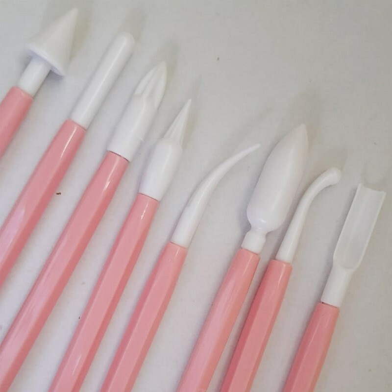 8Pcs Modelling Sugarcraft Cupcake Icing Cake Flower Decorating New Craft Tools gallery