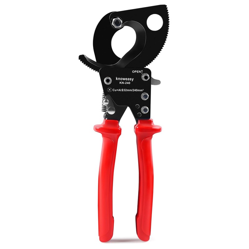 Knoweasy Kn-240 Upgraded Cable Cutter And Ratchet Wire Cutter Works For