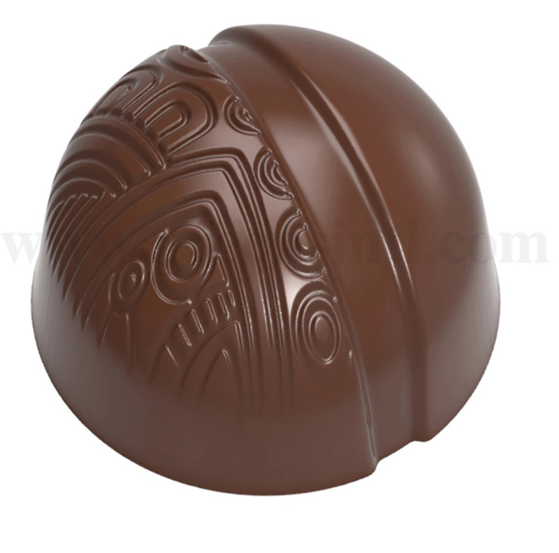 LOT of 5 Chocolat Form Mayan Pomponet Chocolate Mould #CF0601 gallery