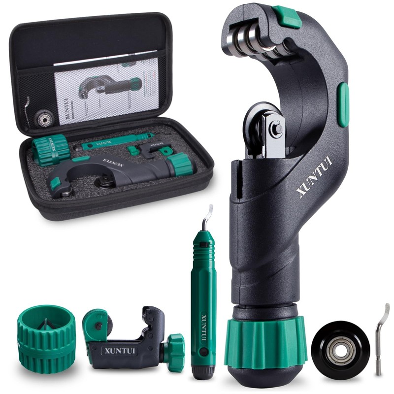 Xuntui Pipe Cutter Set 1/8-2 Od Tubing Cutter Kit