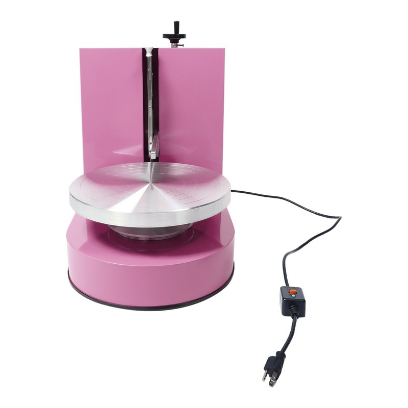 New Cake Cream Spreading Coating Smearing Machine Automatic Cake Wiping Machine gallery