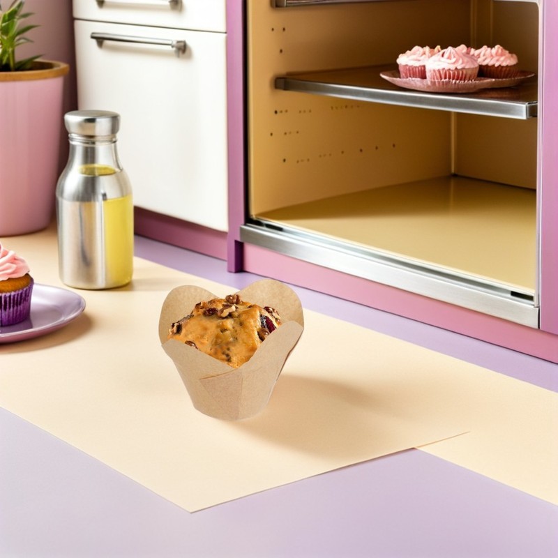 200 Pcs Paper Baking Cups Cupcake Liners for Birthday Muffin gallery