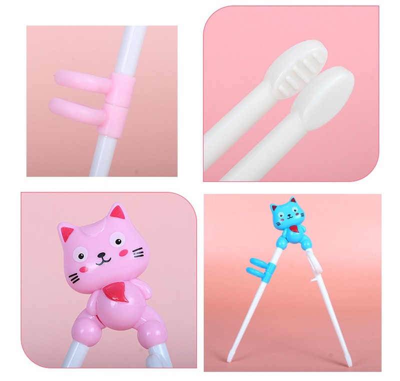 2Pairs Kid Chopsticks, Learning Helper Practice Chopsticks for Kids, Training... gallery
