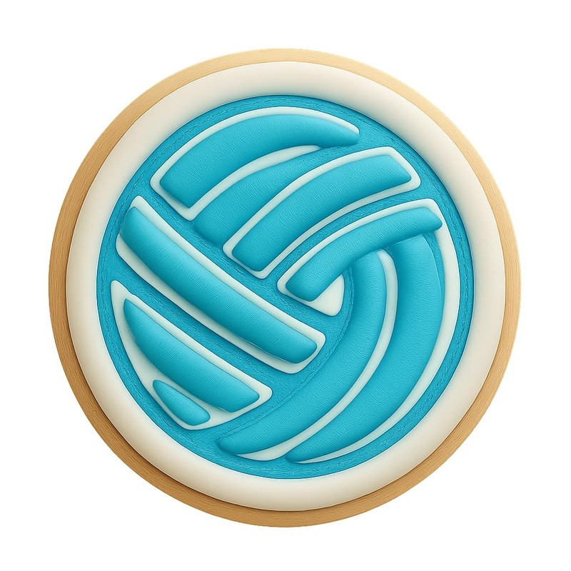 Entwined Yarn Loop Cookie Cutter & Stamp, Fondant & Clay – 4×4