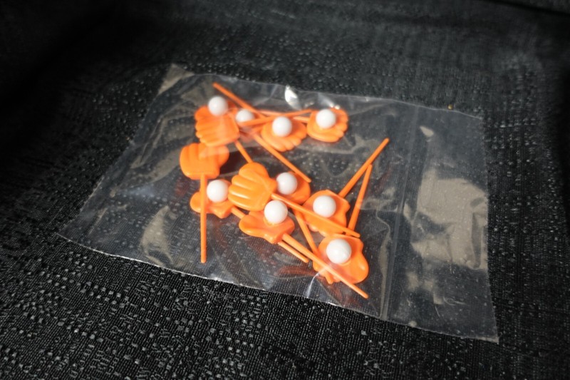 Baseball glove and ball cupcake picks, 12 ct / Little League / NEW