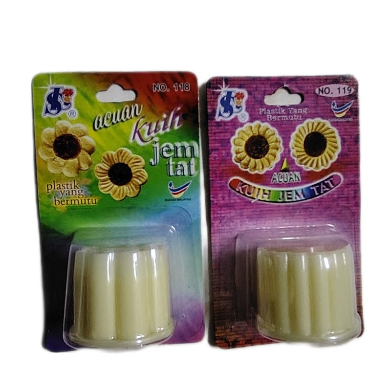 2 unit combo Pineapple Jam Tart Mold Thumbprint Cookies Biscuit Cutter Marmalade