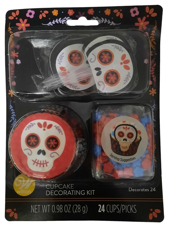 Day of the Dead Cupcake Decorating Kit Wilton Decorates 12 Halloween