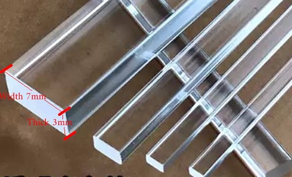 30pc Acrylic Plexiglass Flat Clear sticks for cake toppers cake pops or lollipop gallery