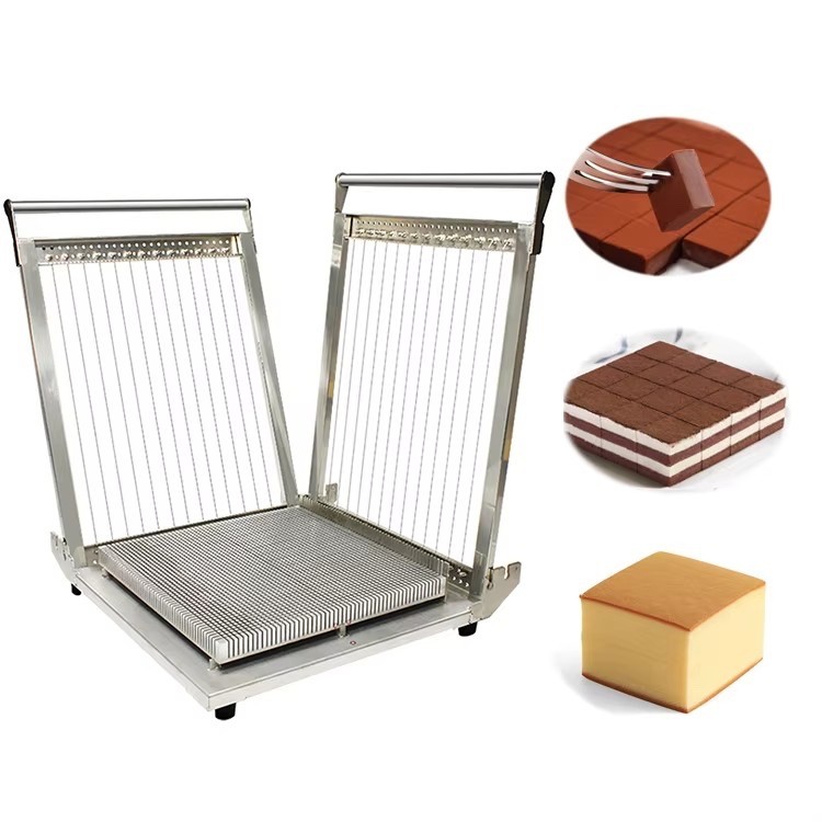 Soft Candy Pasty Cake Double Arm Manual Soft Candy Chocolate Bars Cutter Slicer