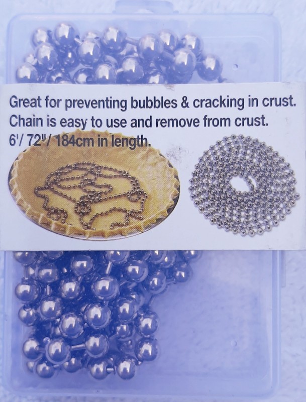 Norpro Stainless Steel Pie Crust Weight Chain gallery