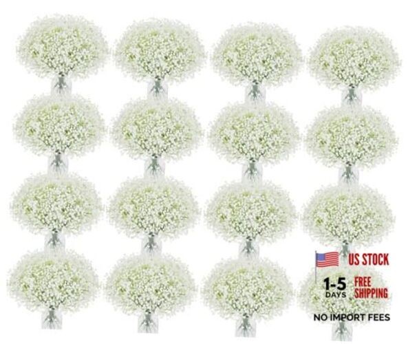 Artificial Flowers 220 Pcs Babys Breath Artificial Flowers 220pcs-babys Breath