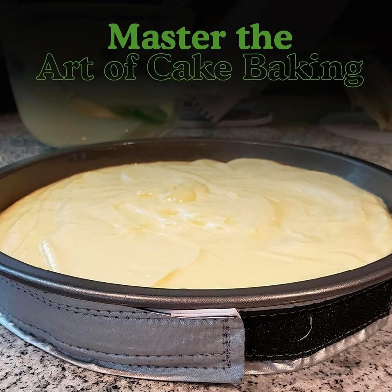 EvenBake Baking Strips - Easy to Use & Reliable for Moist Cake Layers - 8-9" gallery