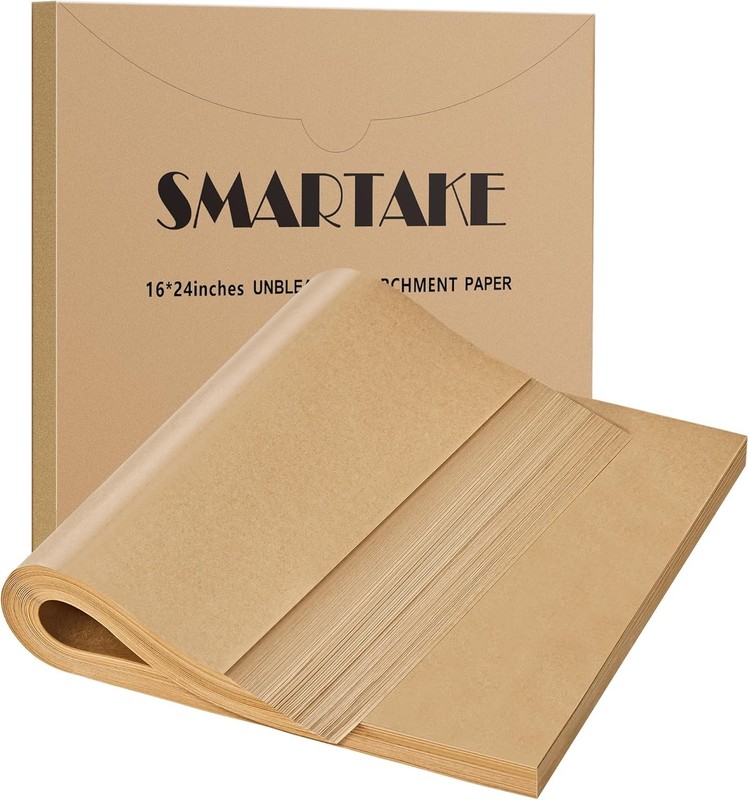 200 Pcs Parchment Paper Baking Sheets, 16×24 Inches Non-Sti