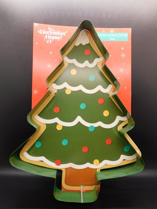 December Home Jumbo Cookie Cutter Tree 1pc
