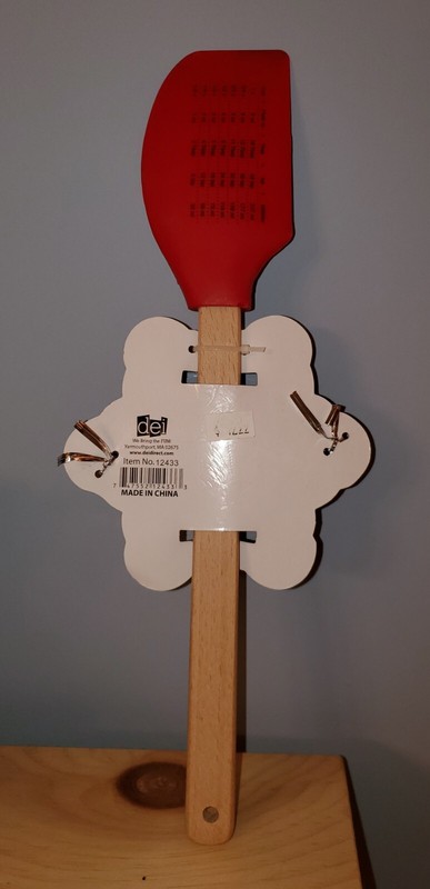 DEI Snowman Spatula & Snowflake Cookie Cutter Set Christmas Red & White Kitchen gallery