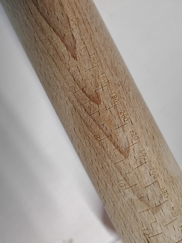 Joseph Joseph Precision Adjustable Rolling Pin – 42cm / 35cm – Full Set of Rings gallery