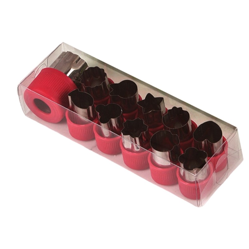 Pack of 12 Biscuit Molds Small Cookie Molds Various Shape Biscuit Cutter gallery