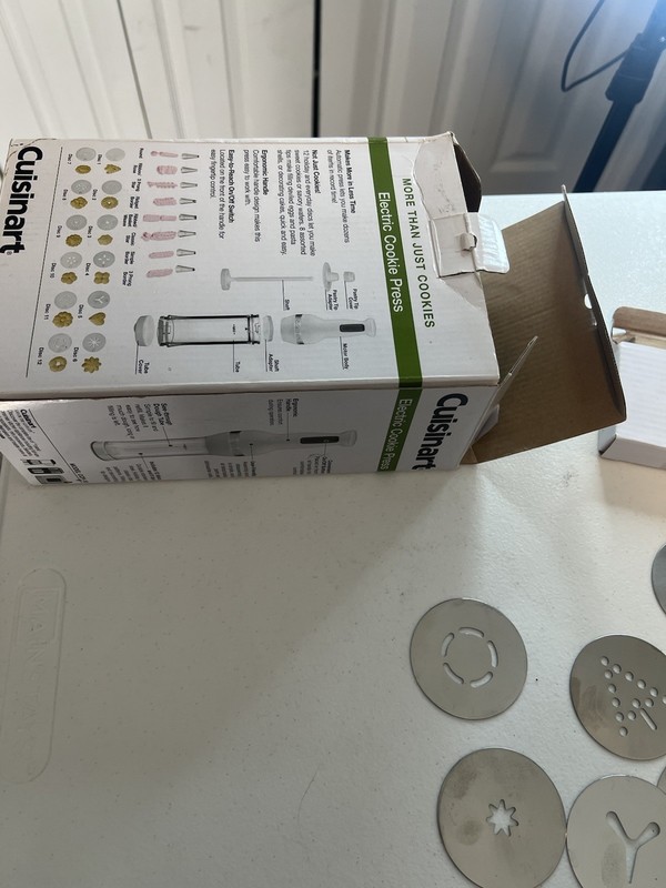 cuisinart electric cookie press ccp-10