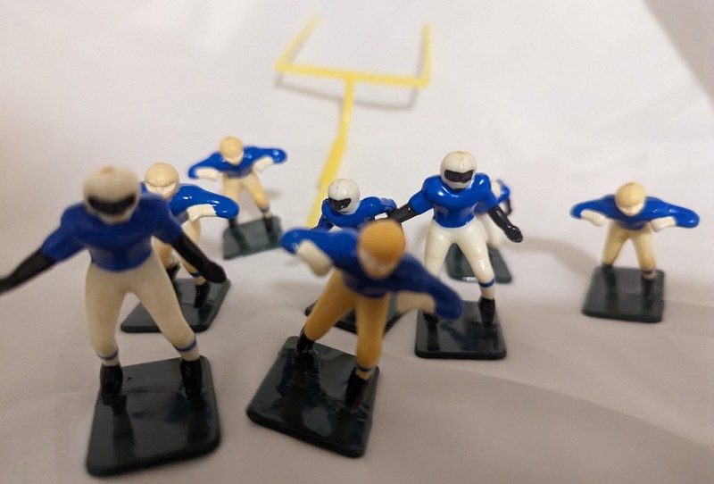 Lot Of Vintage 1970'S Wilton Chicago Cake Topper/Figure FOOTBALL PLAYERS 16 gallery