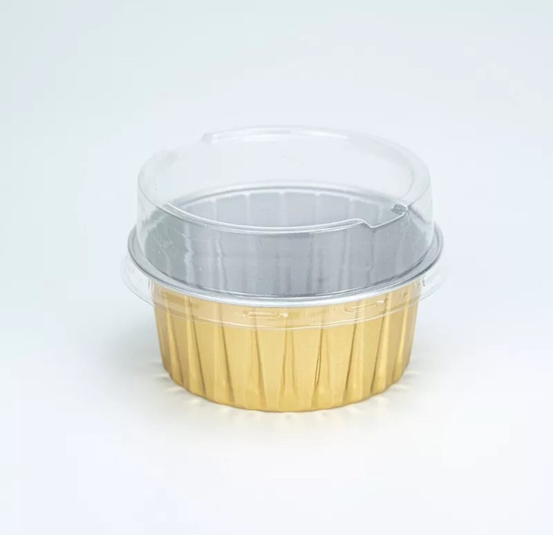 200PCS Aluminum Foil Cups-Baking Muffin Cake Cups & Lids gallery