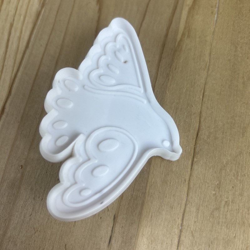 Turtle Dove Cookie Cutter 3.5” White With Handle 12 Days Of Christmas gallery