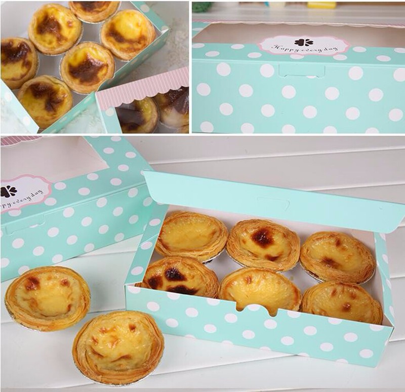 Bakery Box.Cupcake Box.Cake,Cookies Macaron,Gift Box ( pack of 12) gallery