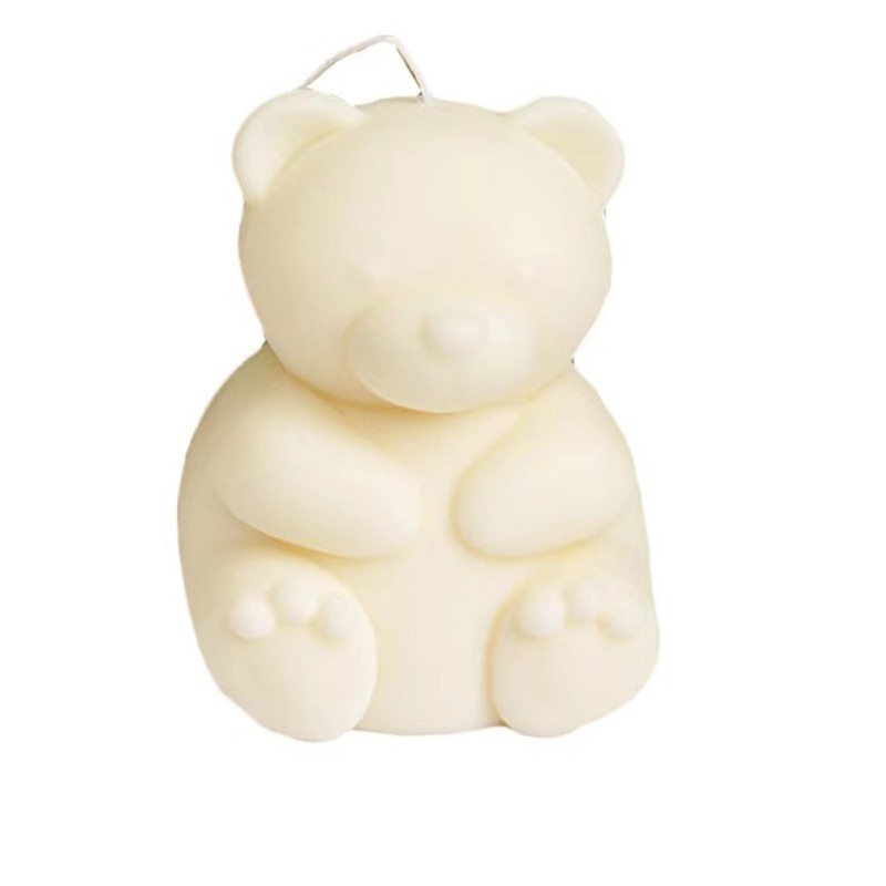 1Pc Teddy Bear Silicone Mold Fondant Chocolate Mousse Cake Resin Clay Mould 3D