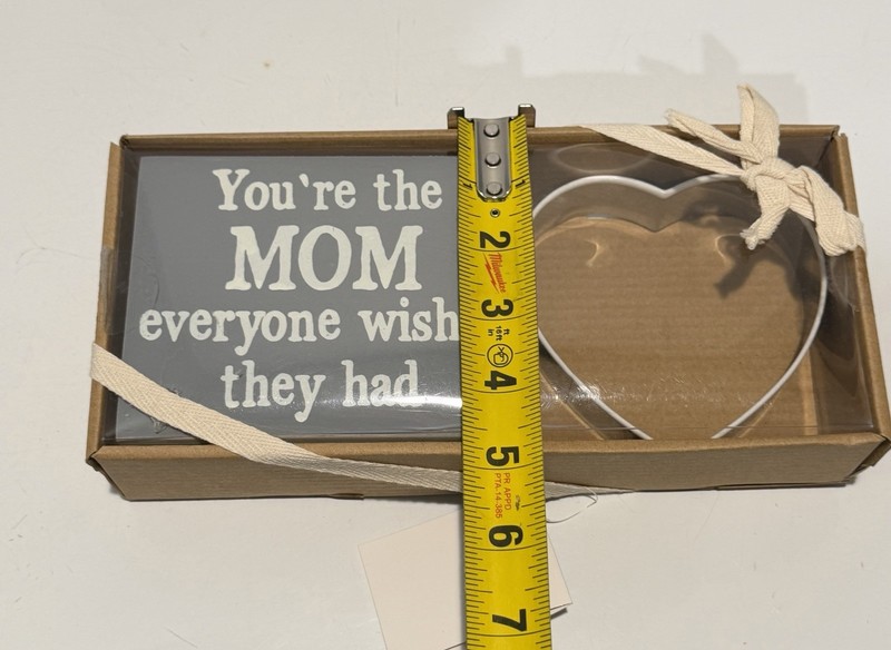 A Gift For A MOM By Kathy Box Sign & Cookie Cutter Set gallery