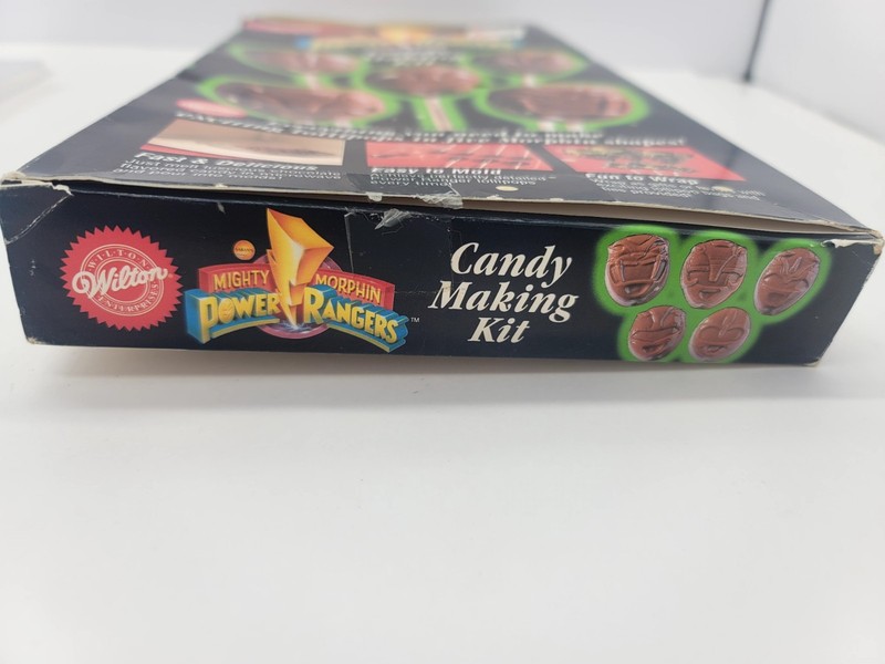 Mighty Morphin Power Ranger Chocolate Candy Making Kit Used Makes 10 Incomplete gallery