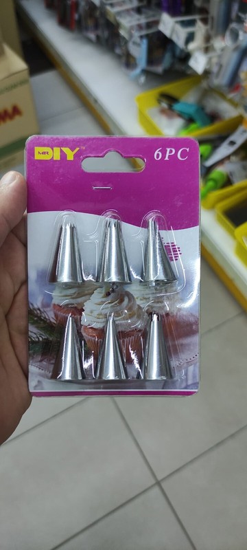 BAKES FLOWER PIPING NOZLE STANLESS STEEL CAKE DECORATING (BULK 10 UNIT) FREE POS