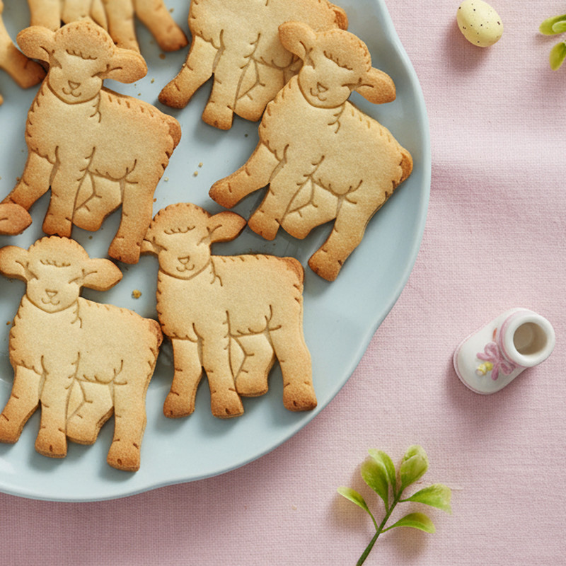 Lamb Cookie Cutter Sheep Easter Farm Baby Shower Baking Gift Nativity Animals gallery