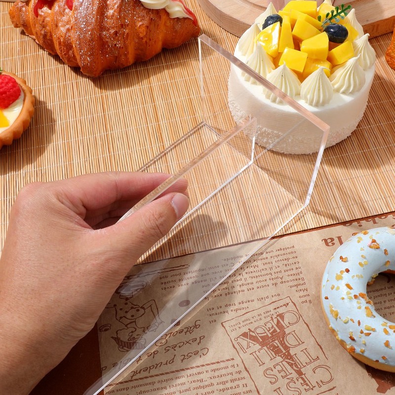 Sharp Edge Smoother by Carol Large Fondant Acrylic Scraper Cake Decorating gallery
