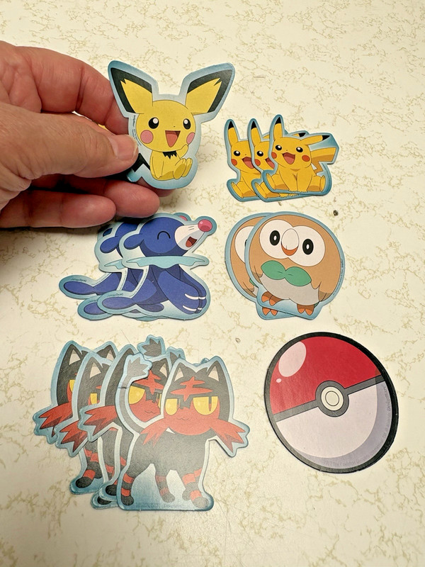 Designware 2017 Pokemon Cupcake Toppers Lot of 16 gallery